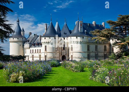 Valle della Loira, Chaumont sur Loire Castello Foto Stock