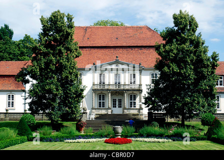 Il castello di Wiepersdorf vicino Jueterbog nel Land di Brandeburgo. Foto Stock