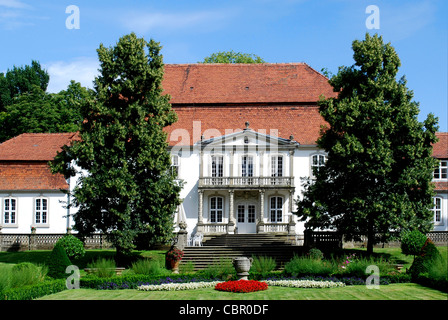 Il castello di Wiepersdorf vicino Jueterbog nel Land di Brandeburgo. Foto Stock