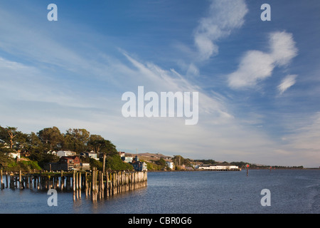 Stati Uniti d'America, la California, la California del Nord, costa Nord, Bodega Bay, Bodega Harbour Foto Stock