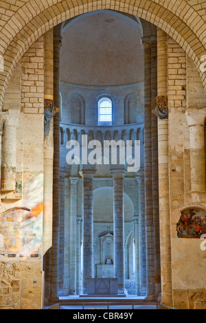 Valle della Loira, Abbazia di Fontevraud Foto Stock