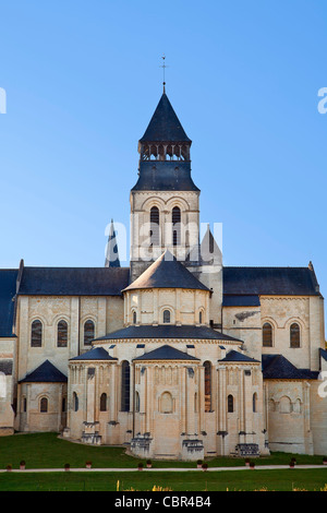 Valle della Loira, Abbazia di Fontevraud Foto Stock