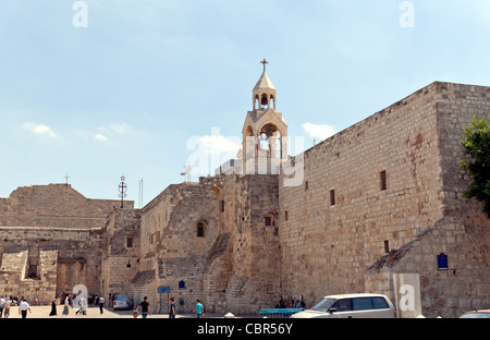Palestina. La città di Betlemme. La Chiesa della Natività di Gesù Cristo Foto Stock