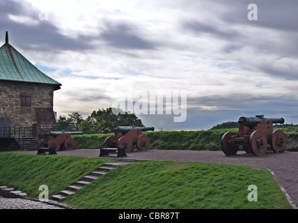 Oslo: frammenti del patrimonio storico della Norvegia - Fortezza di Akershus Foto Stock