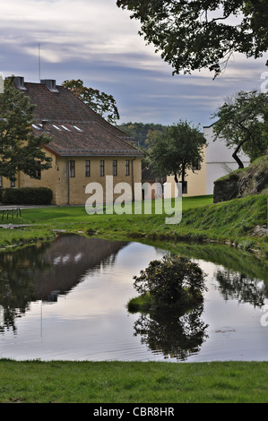 Oslo: frammenti del patrimonio storico della Norvegia - Fortezza di Akershus Foto Stock