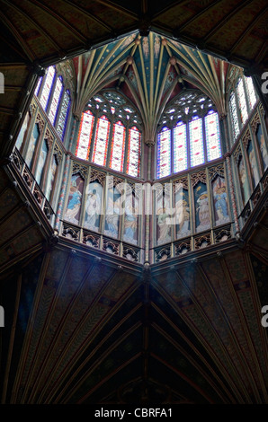 Lanterna del tetto della Cattedrale di Ely ely cambridgeshire Foto Stock