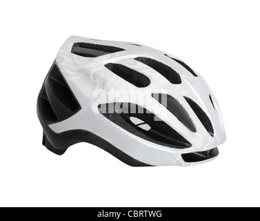 Casco da bicicletta Foto Stock