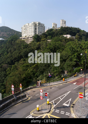 dh Mount Austin Road VICTORIA PEAK HONG KONG appartamenti residenziali appartamento Foto Stock