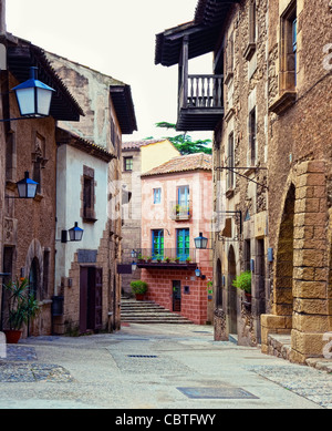Poble Espanyol Foto Stock