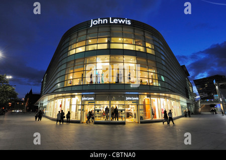 John Lewis Store nel nuovo Liverpool One Shopping area. Foto Stock