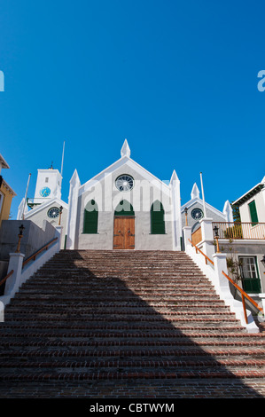 San Giorgio, Bermuda. Chiesa di San Pietro a San Giorgio, Bermuda. Foto Stock