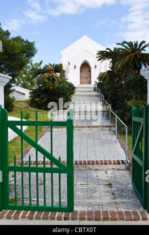 Cappella di facilità chiesa e cimitero san Giorgio, Bermuda. Foto Stock