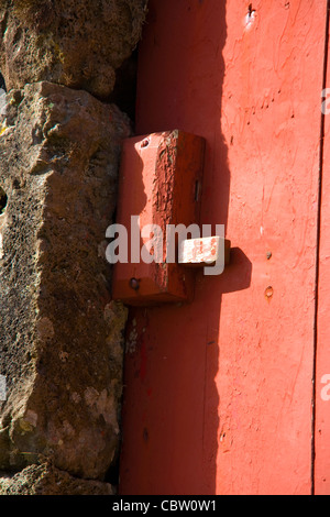 Vila Nova do Corvo, l'isola del Corvo, il più piccolo e isolato isole delle Azzorre. Foto Stock