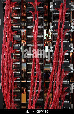 La Turing Bombe, ri-creazione del progetto in Bletchley Park, Regno Unito Foto Stock