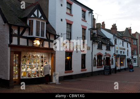 Chapel Street, Rugby, Warwickshire, Inghilterra, Regno Unito Foto Stock