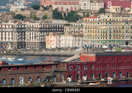 Napoli (Napoli) lungomare. L'Italia. Foto Stock