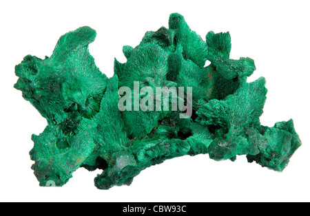 Minerali Malachite Foto Stock