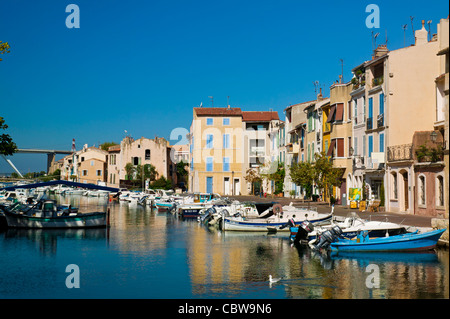 MARTIGUES, Bouches du Rhone, Provenza, FRANCIA Foto Stock