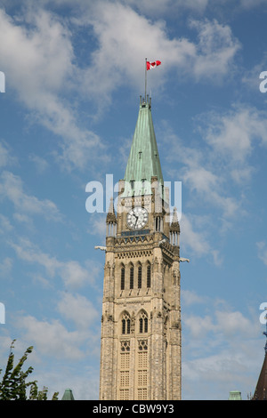 Parlamento canadese la costruzione di Ottawa, Torre di pace Foto Stock