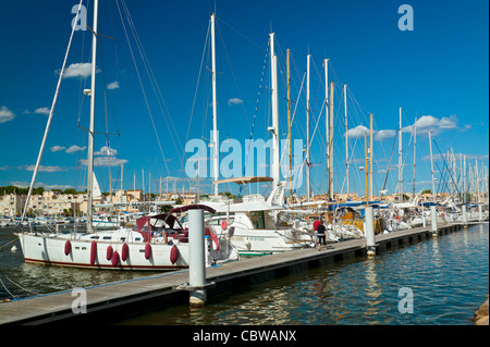 Gruissan, Aude, Languedoc-Roussillon, Francia Foto Stock