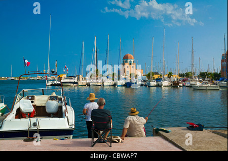 Gruissan, Aude, Langudoc-Roussillon, Francia Foto Stock