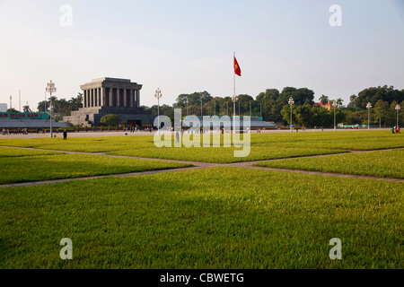 Mausoleo di Ho Chi Minh ad Hanoi, in Vietnam, in Asia Foto Stock