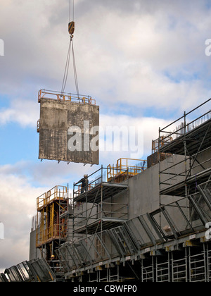 Grande sito di costruzione. Foto Stock