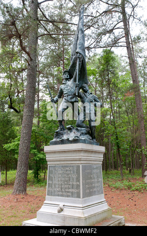 Tennessee, Chattanooga, Chickamauga Battlefield National Military Park, la guerra civile nel sito storico Foto Stock