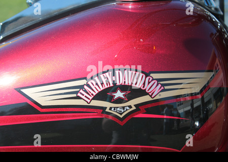 Ciclo del motore del serbatoio del gas Foto Stock