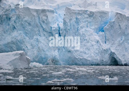 WILHELMINA DI GLACIER BAY, Antartide Foto Stock