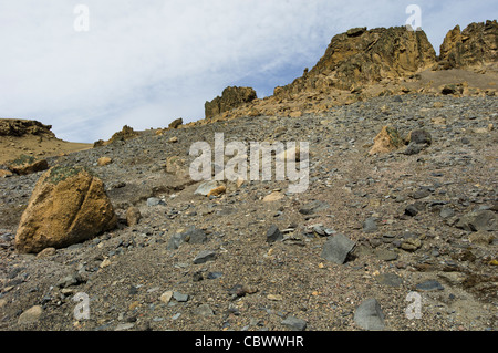 Il Whaler's Bay, isola Deception, a sud LE ISOLE SHETLAND Foto Stock