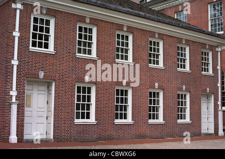INDEPENDENCE HALL di Filadelfia in Pennsylvania Foto Stock