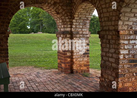 THOMAS JEFFERSON POPLAR FOREST VIRGINIA Foto Stock