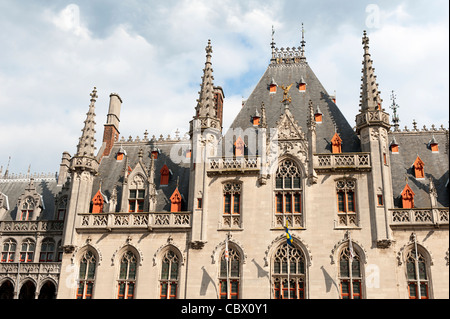 Tribunale provinciale di Bruges, Belgio Foto Stock