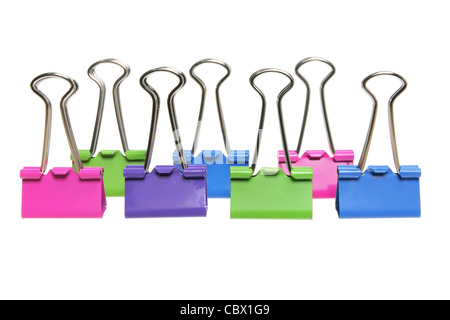 Clip di carta Foto Stock
