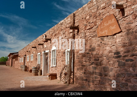Hubbell Trading Post National Historic Site, Navajo Indian Reservation, Ganado, Arizona, Stati Uniti d'America Foto Stock