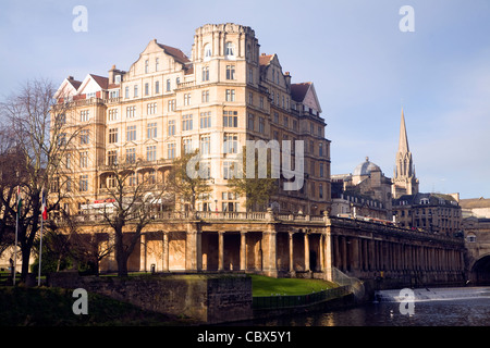 Empire Hotel edificio, bagno, Inghilterra Foto Stock