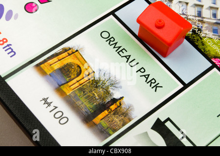 Belfast monopolio: la costruzione di un hotel sulla Ormeau Park Foto Stock