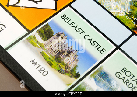 Belfast monopolio: Castello di Belfast Foto Stock