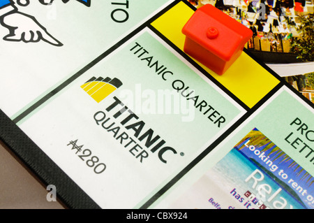 Belfast monopolio: Costruire un hotel sul Titanic Quarter Foto Stock