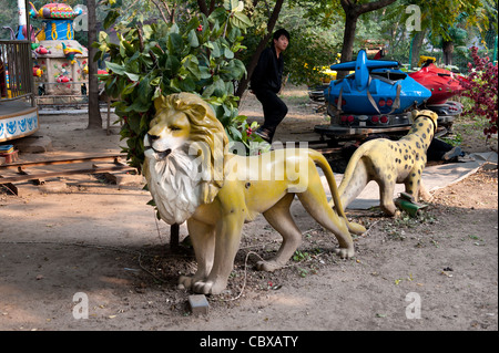 Pechino, Fatou. Parco dei divertimenti. Foto Stock
