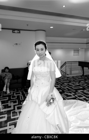 Il matrimonio di Li Ang e Guo Lina Foto Stock