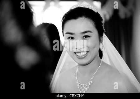 Il matrimonio di Li Ang e Guo Lina Foto Stock