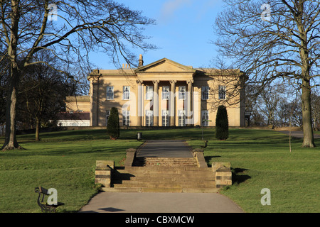 The Mansion, Roundhay Park, Leeds, West Yorkshire, Inghilterra, Regno Unito Foto Stock