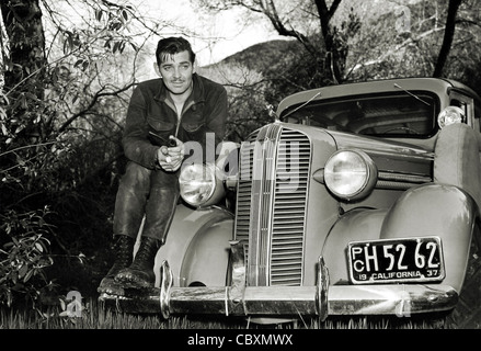 William Clark Gable (Febbraio 1, 1901 - Novembre 16, 1960), attore statunitense Foto Stock