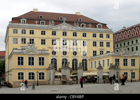 Coselpalais presso la piazza Neumarkt in Dresden. Foto Stock