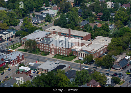 Fotografia aerea, Università di Kentucky, Lexington, Kentucky Foto Stock