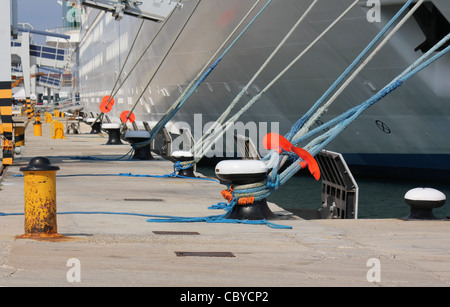 Royal Caribbean International la nave da crociera "Indipendenza dei mari" durante una normale visita al porto di Palma de Mallorca Foto Stock