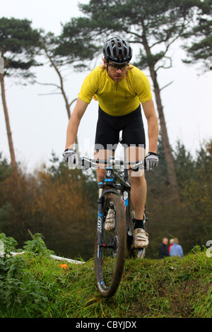 Welsh Ciclocross Cross a Margam Park Port Talbot South Wales UK Foto Stock