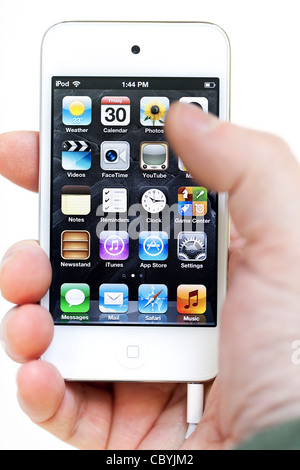 Ipod Touch, close up Foto Stock